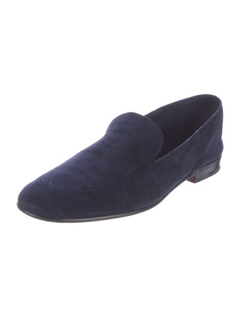 hermes blue suede loafers|Hermès Suede Loafers .